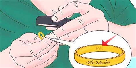 bir yüzüğün altın olduğunu nasıl anlarız